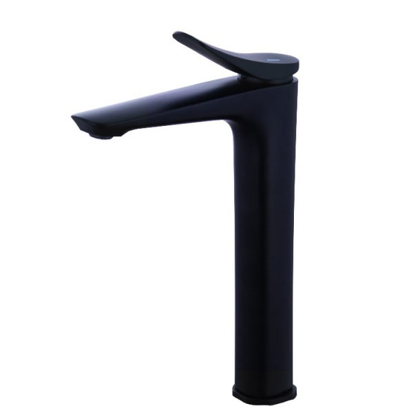 Goboss 048.11-03 單控高身面盆水龍頭 (啞黑色)